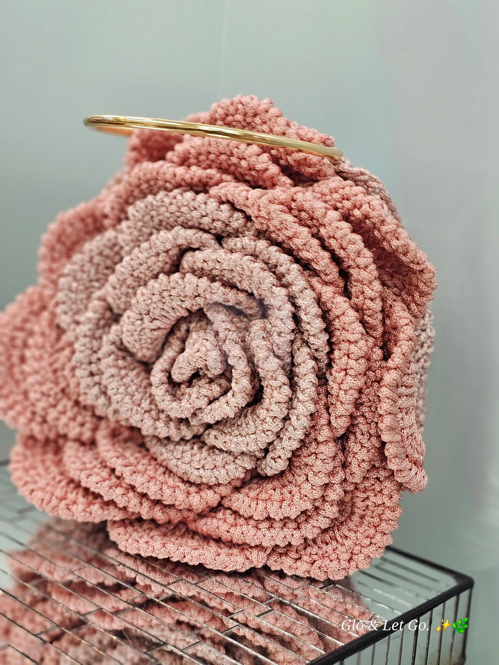 Cathy | The Handmade Champagne Rosé Bag Style