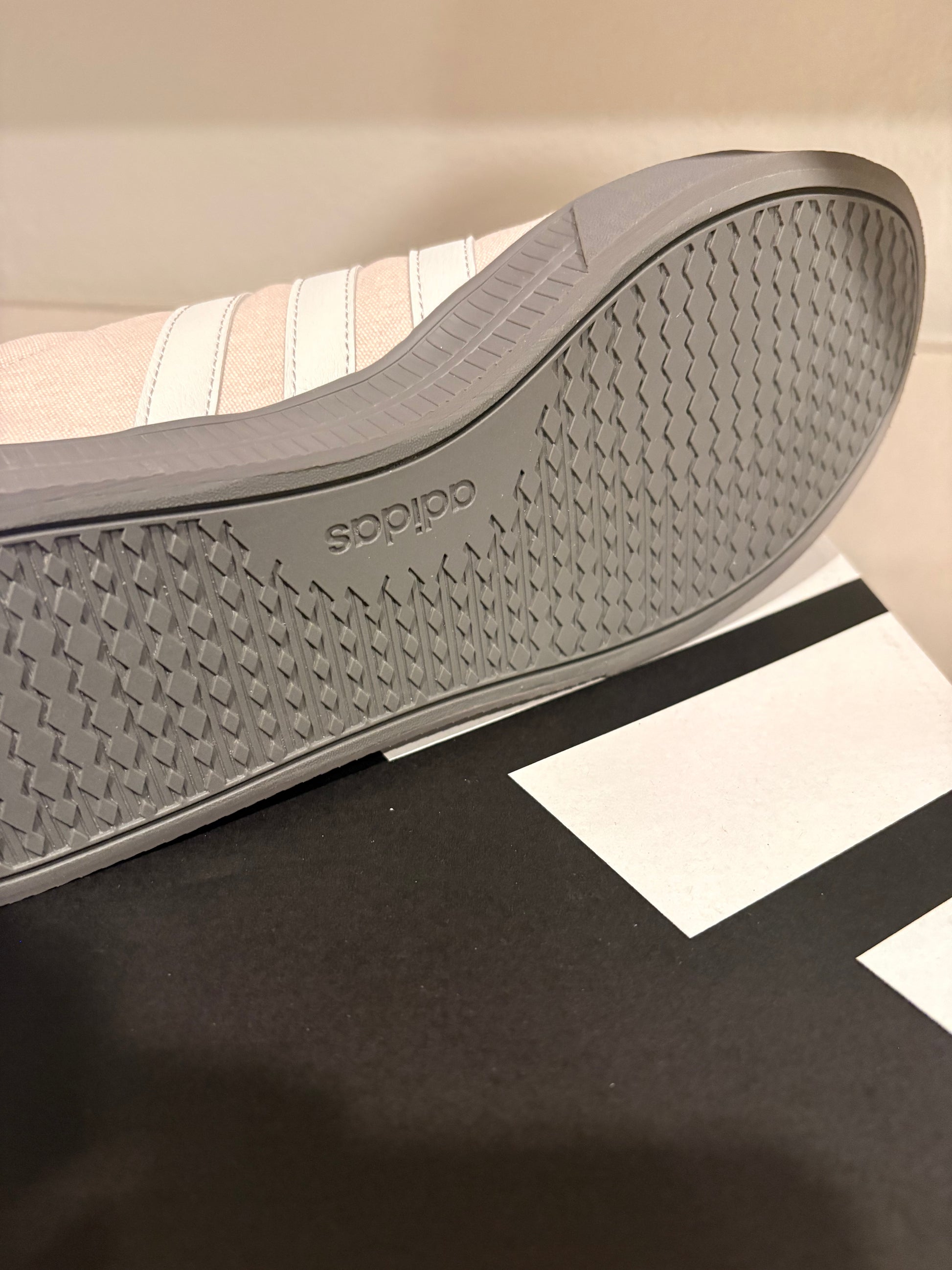 👟 Pre-Owned Adidas Daily 3.0 Sneakers - Blush Pink Size 11.5M | Sustainable Thrift Find NWT