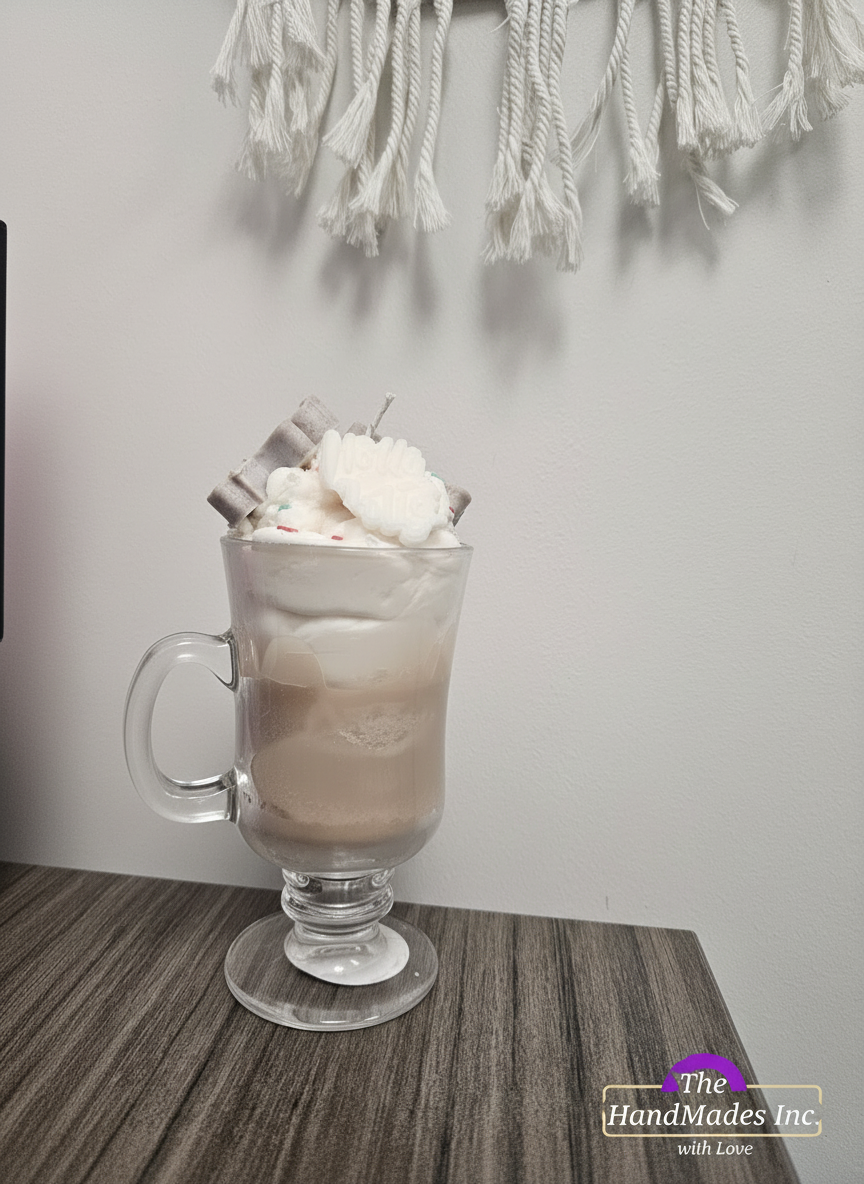 Latte Sprinkle Candle - Improved Branded Image
