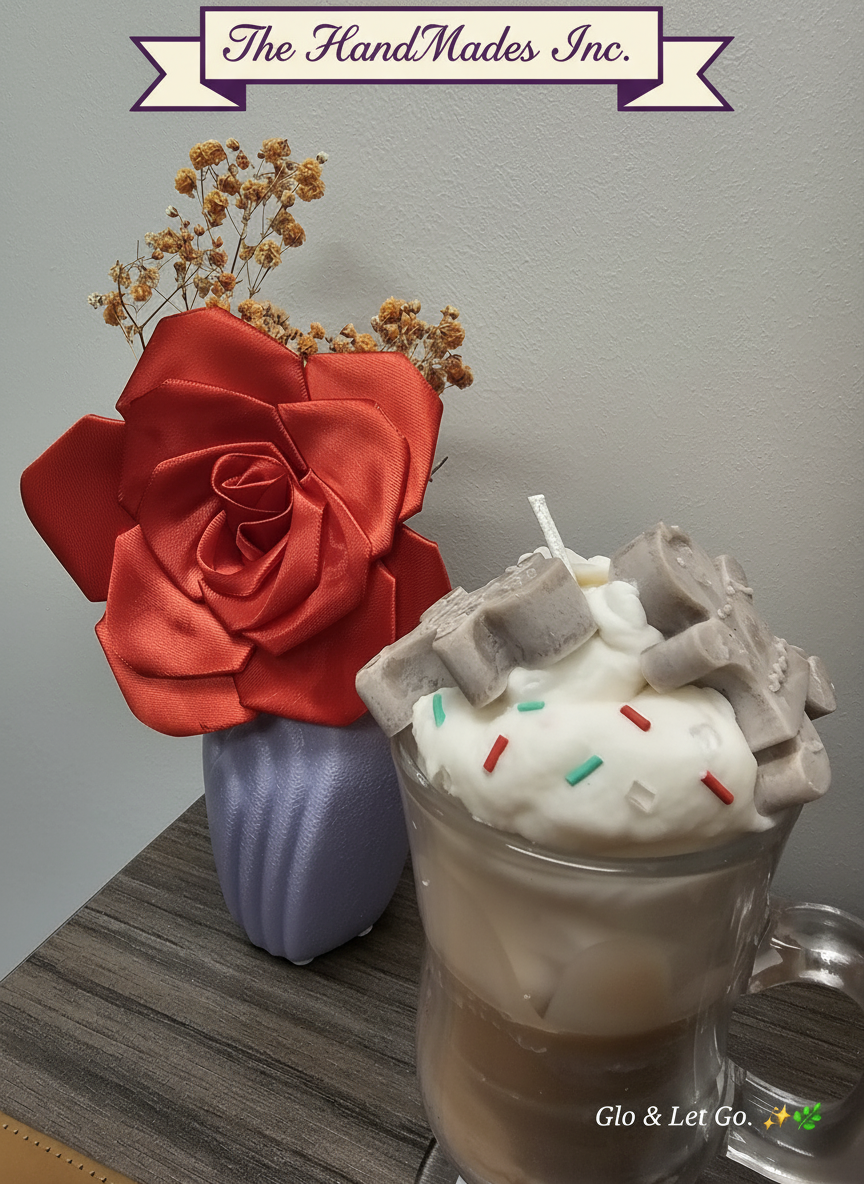 Latte Sprinkle Custom Candle