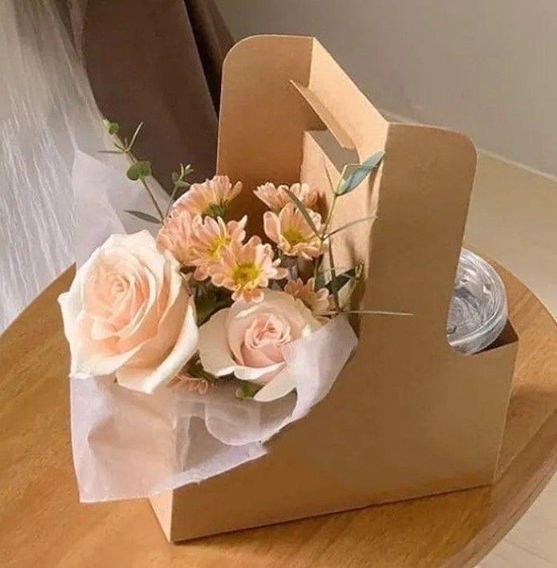 Cup o flowers.