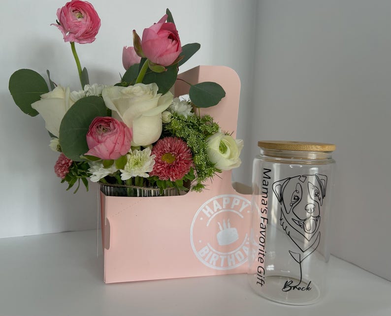 Cup o flowers.