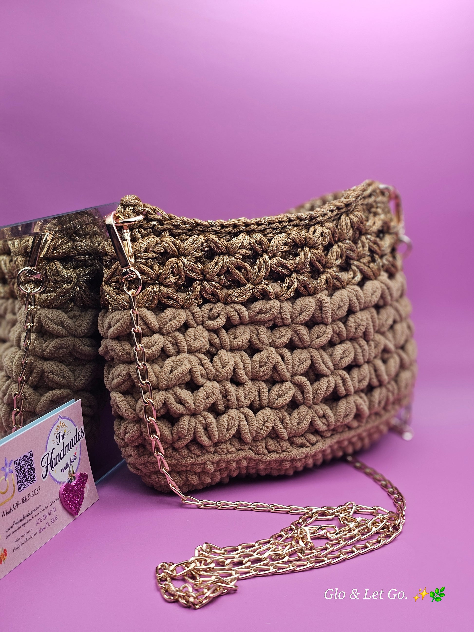 Jenna's Cross Body HandMade Purse ♡ .