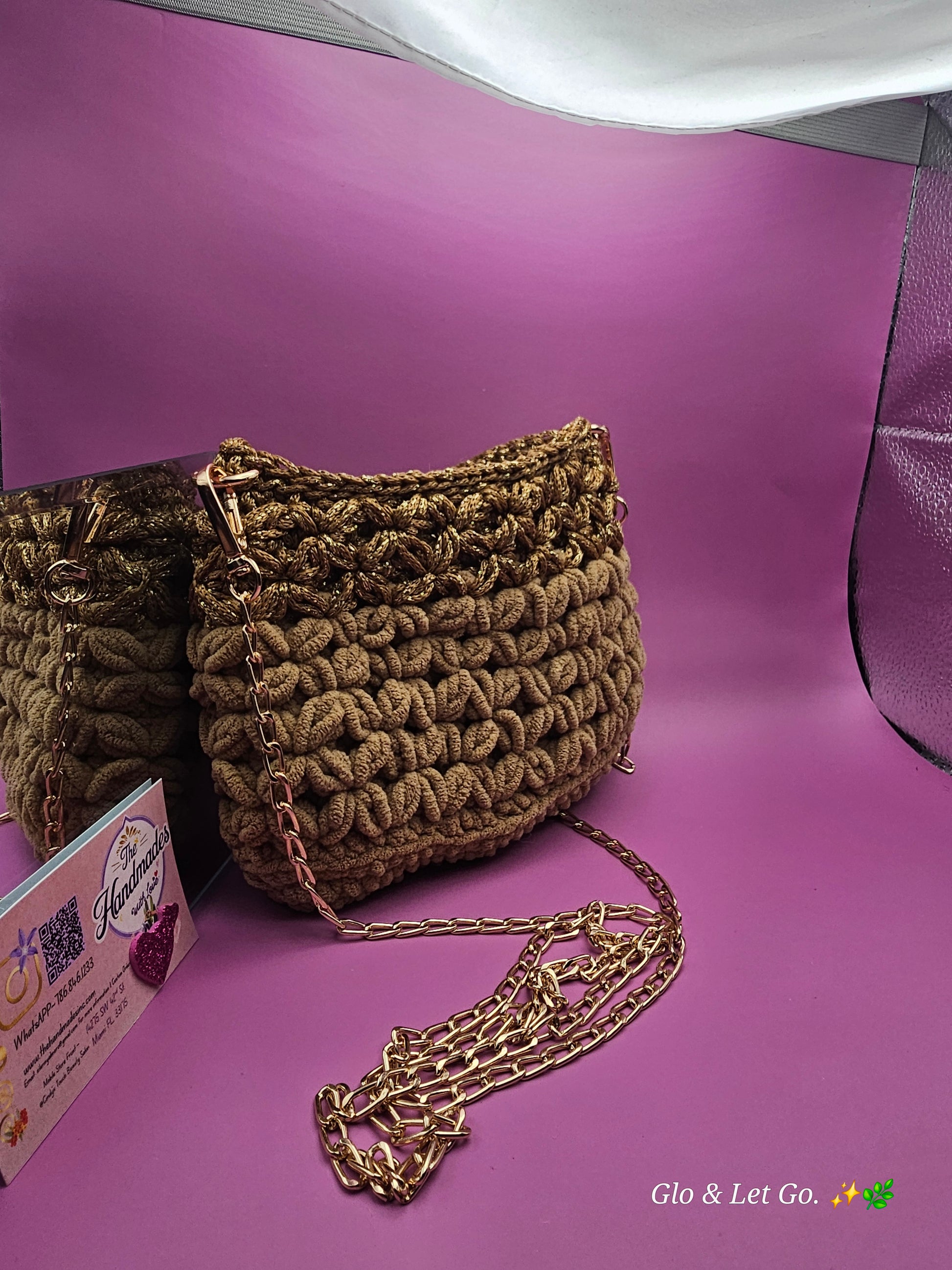 Jenna's Cross Body HandMade Purse ♡ .