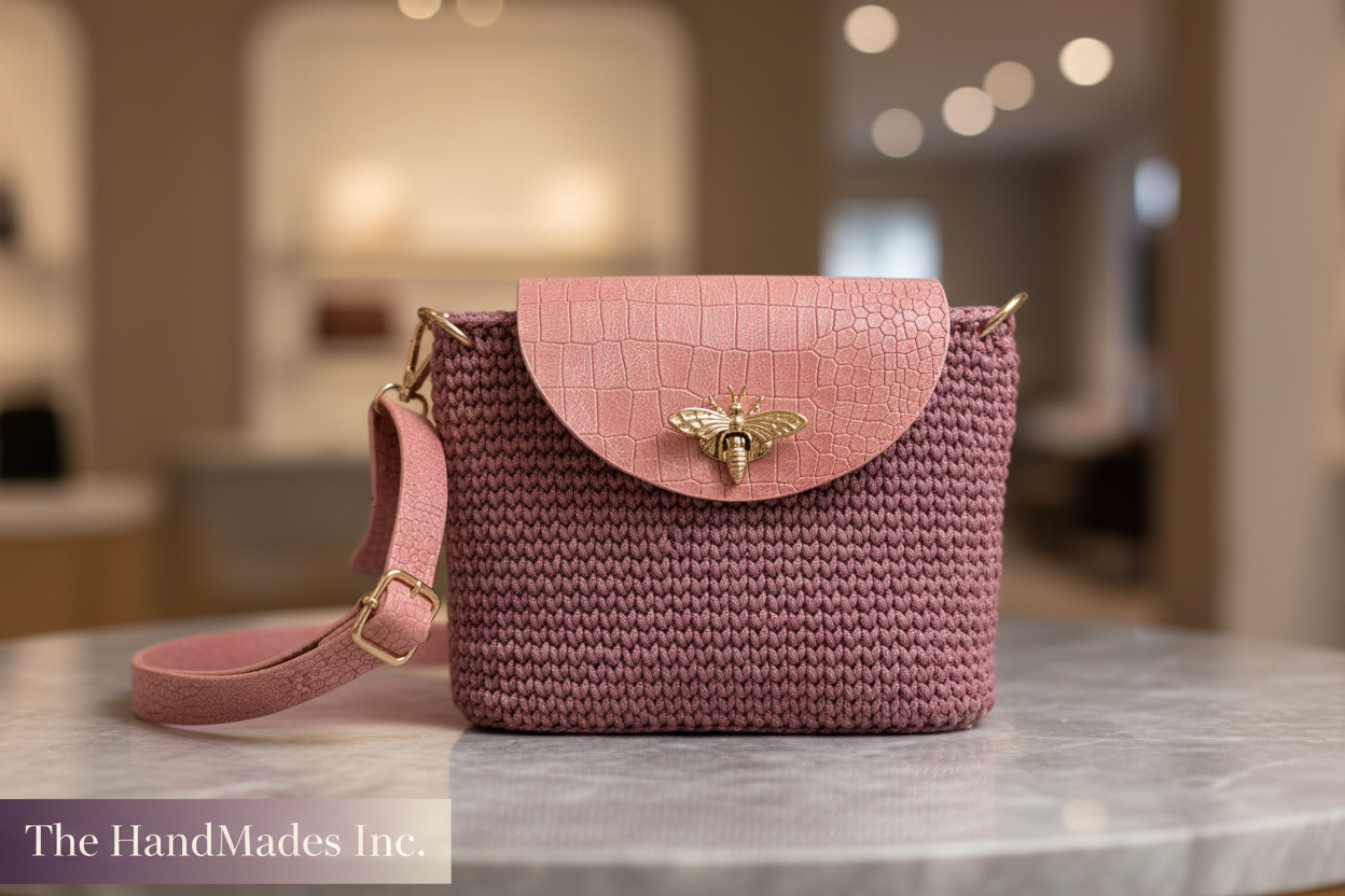 Rose Garden Crochet Bag